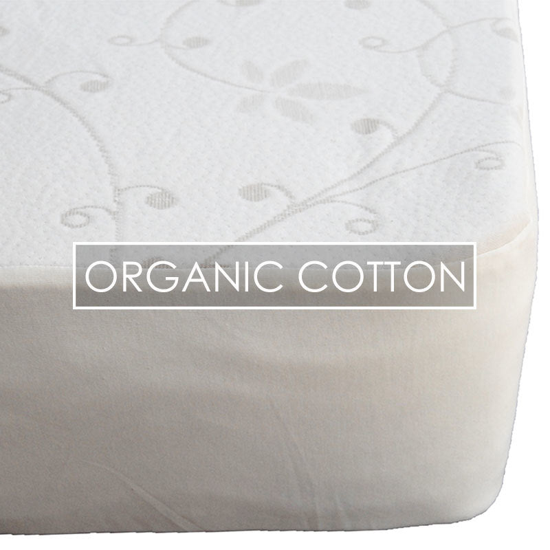 Organic Cotton Knit Mattress Protector