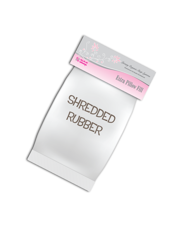 Shredded Rubber Extra Fill - One Pound Bag