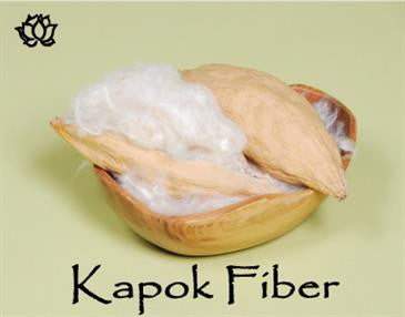 KAPOK filled ZAFU Meditation Pillow in 100% Organic Cotton Barrier Cloth Fabric - WLH C