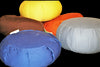 BUCKWHEAT ZAFU Meditation Pillow in 100% Organic Cotton Sateen Fabric -WLH D