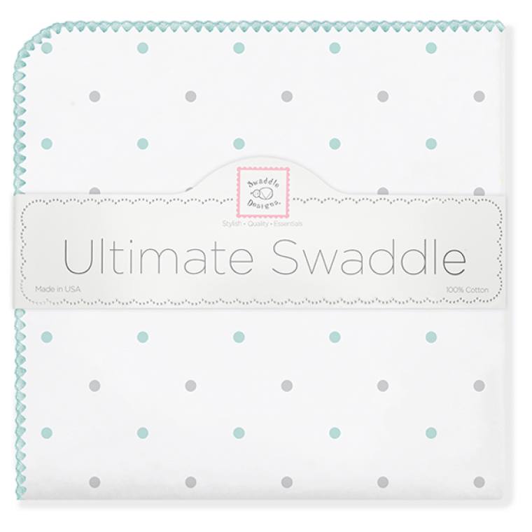 Ultimate Swaddle Sterling Little Dots