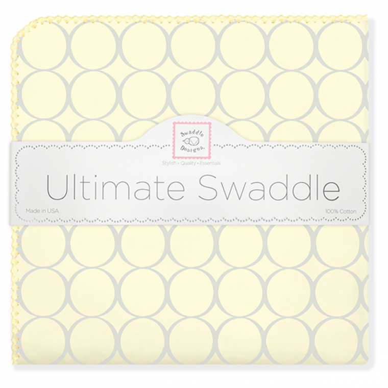 Ultimate Swaddle Sterling Mod Circles